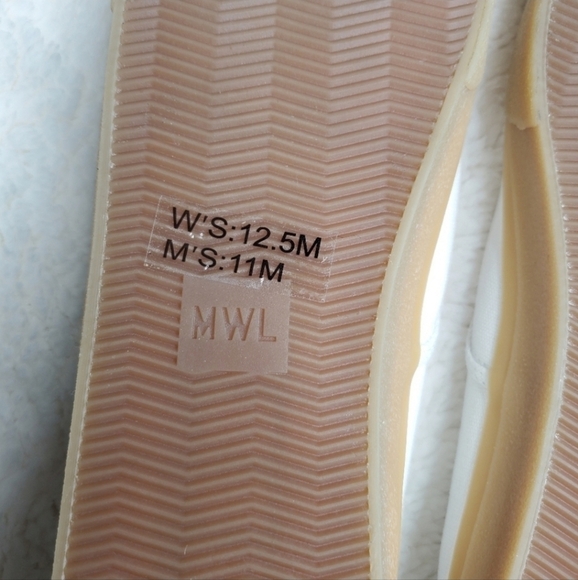 Madewell Sidewalk White Cream Canvas Gum Sole Slip On Sneakers - Picture 13 of 14